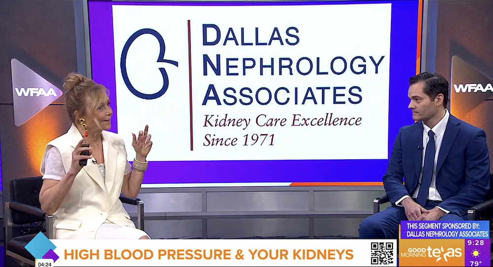Dr. Richey Talks with Good Morning Texas About the Connection Between High Blood Pressure and Your Kidneys